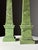 Green Faux Marble Obelisks, Set of 2 For Sale - Image 3 of 14