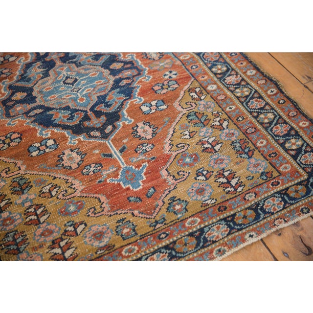 1920s Vintage Heriz Square Rug - 3'7" x 4' For Sale - Image 5 of 10