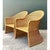 Khaki Vintage Rattan Scoop Chairs - A Pair For Sale - Image 8 of 14