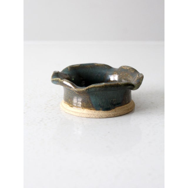 Contemporary Vintage Studio Pottery Bowl For Sale - Image 3 of 8