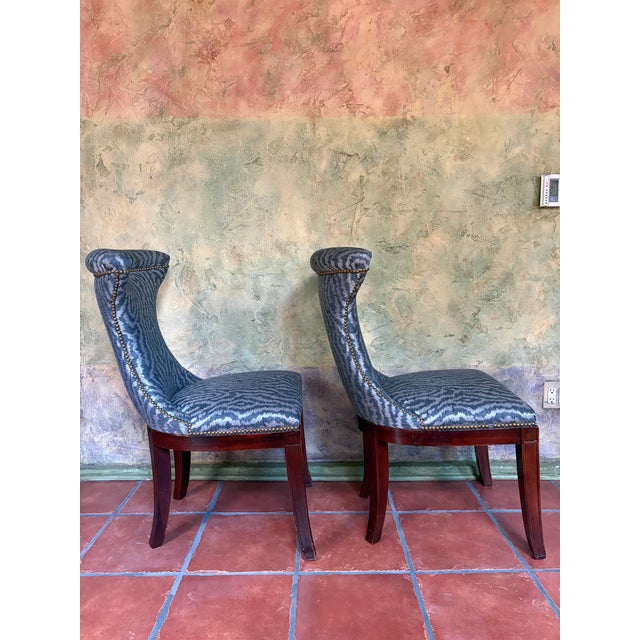Neoclassical Ralph Lauren Highgate Chairs - A Pair For Sale - Image 3 of 6