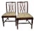 Early 20th Century Pair of Regency-Style Mahogany Side Chairs For Sale