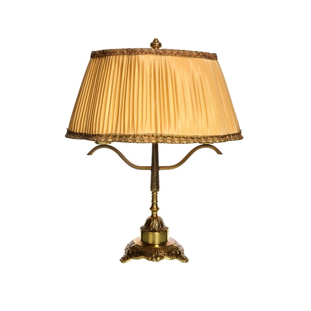 Swedish Grace Table Lamp attributed to Einar Bäckström, Sweden, 1930s For Sale - Image 5 of 5