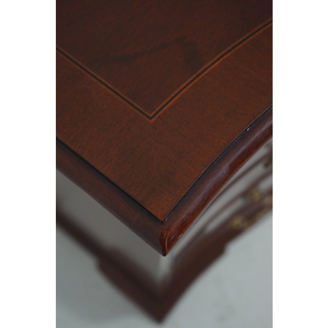 Baker 2 Over 3 Drawer Chippendale Mahogany Dresser For Sale - Image 10 of 17