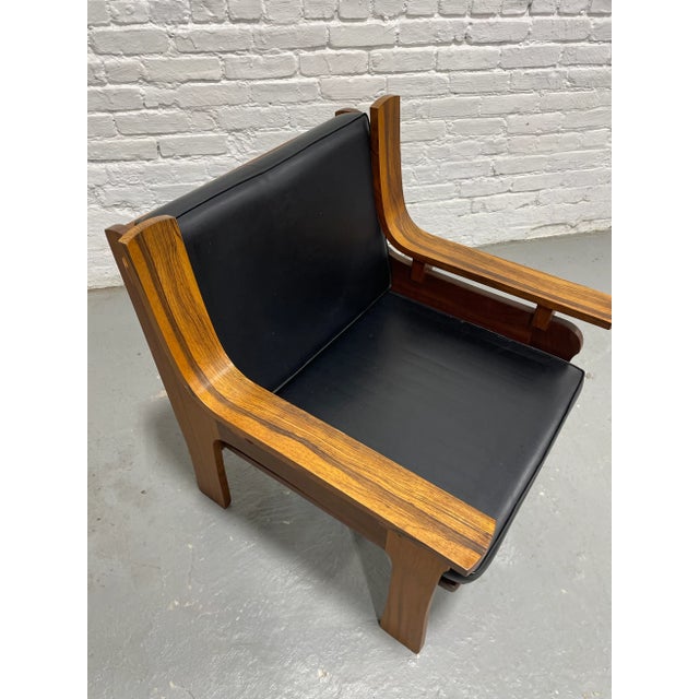 Tobia Scarpa Mid Century Modern Sculpted Lounge Chair, Made in Italy, C. 1970s For Sale - Image 4 of 13