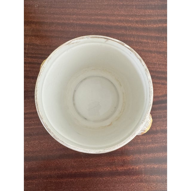 20th Century Porcelain De Paris Tiffany Cachepot For Sale - Image 11 of 12
