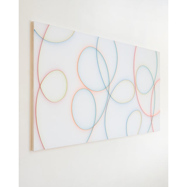 2020s Contemporary Abstract Cast Acrylic and Spray Paint "Harlequin" by Tom Henderson For Sale - Image 5 of 8
