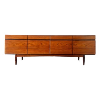 1960s Mid Century Modern Danish Rosewood Credenza by Kofod Larsen For Sale