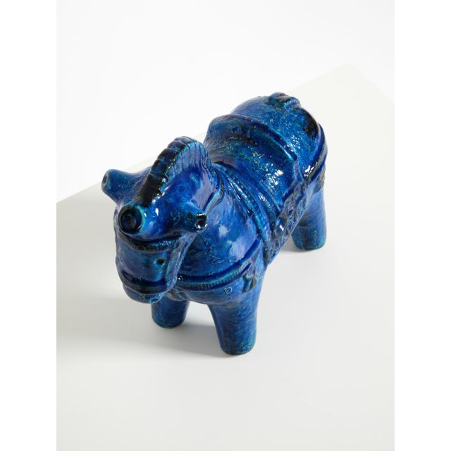 Ceramic Vintage Ceramic Horse by Aldo Londi for Bitossi, Italy, 1960s For Sale - Image 7 of 18