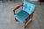 Teal Stunning Armchair by Vamdrup Stolefabrik Model vs 231 —Mcm 1960's For Sale - Image 8 of 9