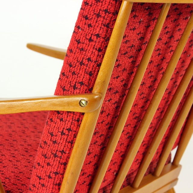 Mid-Century Modern Boomerang Chair from Ton, Czechoslovakia, 1960s For Sale - Image 6 of 11