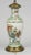 Antique Chinese Famille Vert Porcelain Lamp For Sale - Image 4 of 7