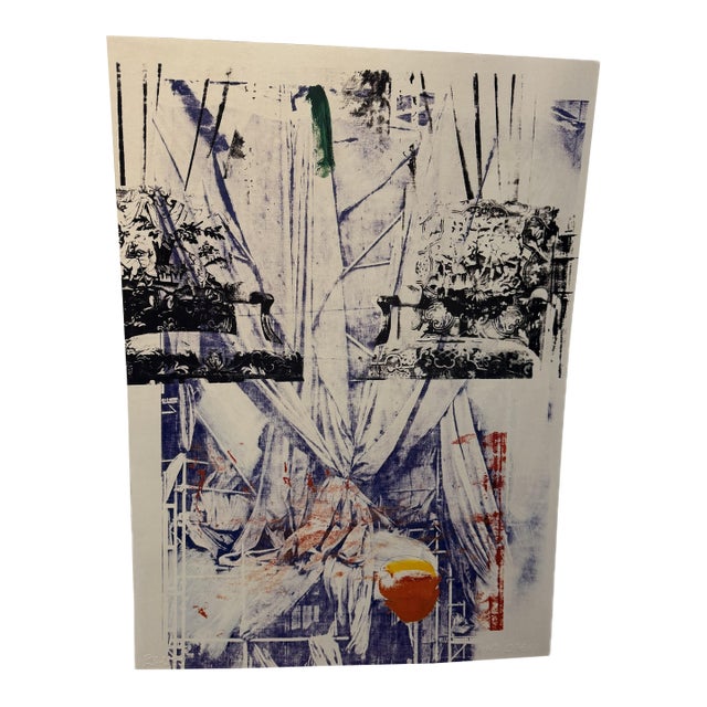 Robert Rauschenberg 1990 Houston Grand Opera Poster Lithograph Print For Sale