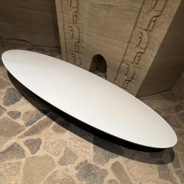 Herman Miller Eames Elliptical Table (Etr) Surfboard Mid-Century Modern For Sale - Image 10 of 17