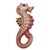 1950s Mid 20th Century Art Pottery Ceramic Mermaid & Seahorse Wall Sculpture Set For Sale - Image 5 of 6