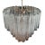1960s Mid-Century Murano Glass Tronchi Pendant Chandelier by Venini For Sale - Image 4 of 10