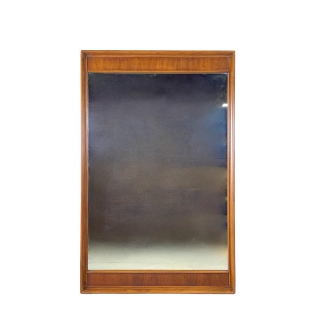 This large rectangular mirror comes with something most vintage mirrors cannot offer: a confirmed date of manufacture. The...
