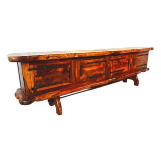 Sideboard in Olive Tree from Maison Skela, 1960s For Sale