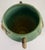 Roseville Pinecone Art Pottery Vase, Green Glaze, American Art Deco, Circa 1930 For Sale - Image 9 of 13