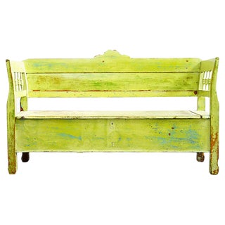 Antique Pine Bench For Sale