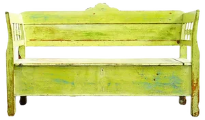 Antique Pine Bench