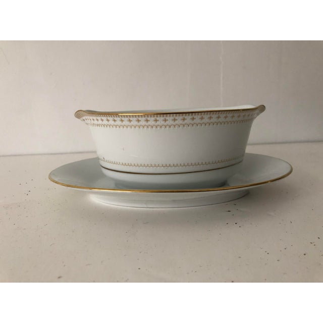 1970s Noritake Barrington 2030 One-Piece Gravy Boat For Sale - Image 5 of 5