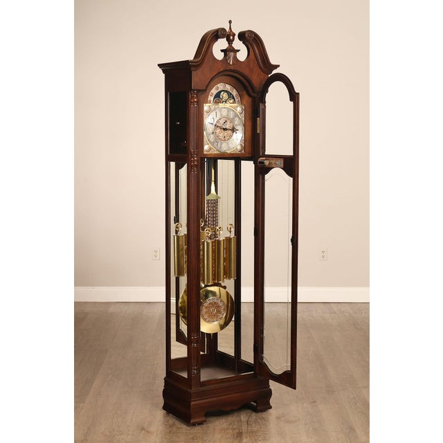 Traditional Howard Miller Baldwin Grandfather Clock For Sale - Image 3 of 18