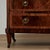 Antique Italian Neo Classic Bow Front Chest or Commode For Sale In West Palm - Image 6 of 14