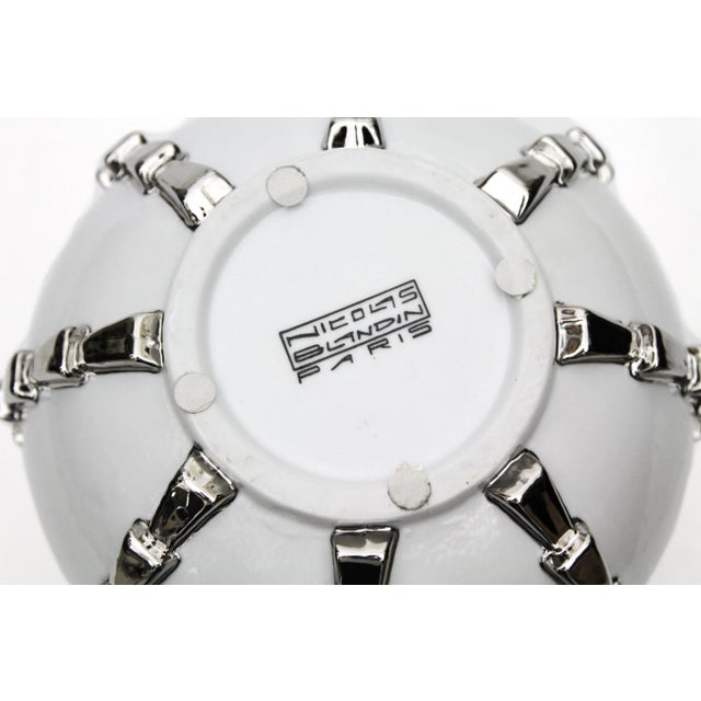 Nicolas Blandin Art Deco Nicolas Blandin Paris Modern Vessel/Vase For Sale - Image 4 of 11