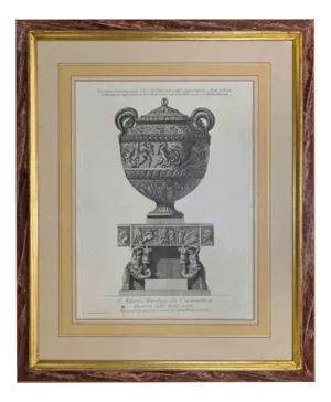Giovanni Battista Piranesi, Vaso Anzio di Marmo press S.E. il Sig. Schowvaloff, Etching, 1778
