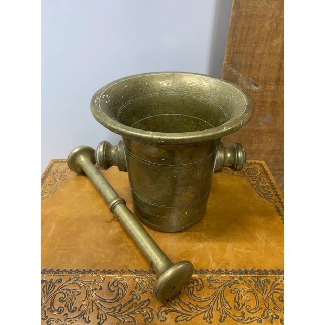 19th Century French Bronze Mortar & Pestle For Sale In Dallas - Image 6 of 8