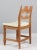 Wood Model Razorblade Oak Dining Chair by Henning Kjærnulf, Denmark, 2023 For Sale - Image 7 of 10