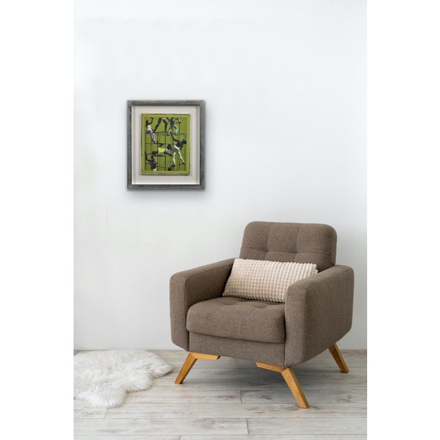 John Newberry, The Climbers, Mid 20th Century, Oil Painting, Framed For Sale - Image 18 of 18