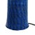 Danish Sculptural Stoneware Table Lamp in Terracotta and Cobalt Blue by Nils Kähler, 1950s For Sale - Image 11 of 14