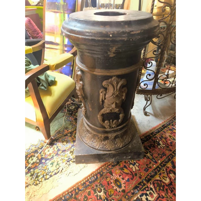 French Cast Iron Pedestal Bases, 1920s-1940s, Set of 2 For Sale - Image 10 of 11