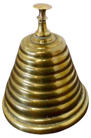 Victorian Courtesy Counter Top Bell in Brass, 1870
