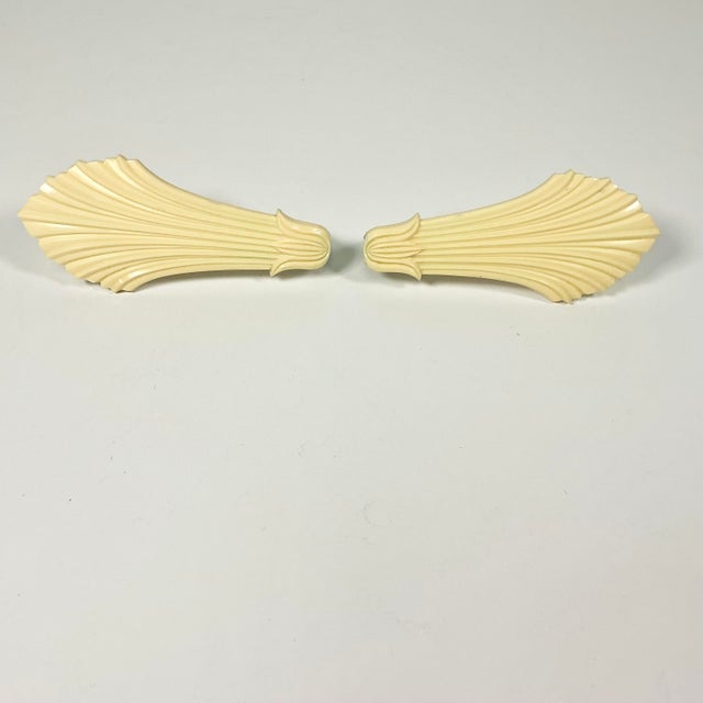From the Art Deco era in America in the 1930-40s, we love this pair of drape Tiebacks. The feature an iconic Art Deco...