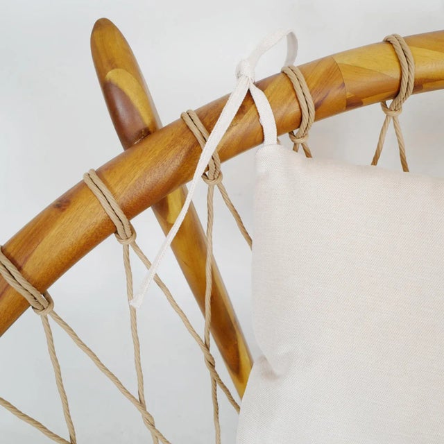 Mayan Sunset Rope Chair For Sale In Los Angeles - Image 6 of 9