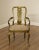 Chinoiserie 1960s Queen Anne Style Chinoiserie Decorated Armchair For Sale - Image 3 of 13
