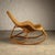 Art Nouveau rocking chair attributed to Victor Horta, (1861 – 1947) Belgium circa 1905. Wicker with bamboo frame. Very...