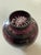 Murano Murano Glass Vintage Amethyst Purple Mini Bud Vase Silver Floral Overlay Made in Italy For Sale - Image 4 of 9