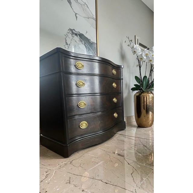 Vintage Drexel Mahogany Server For Sale - Image 6 of 12