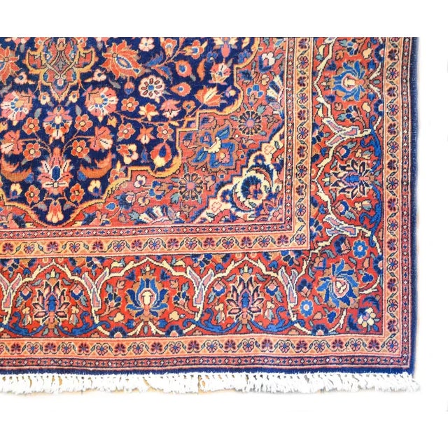 Early 20th Century Kashan Rug For Sale - Image 4 of 7
