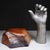 Brown Mid-Century Lidded Redwood Burl Wooden Box c.1970 For Sale - Image 8 of 8