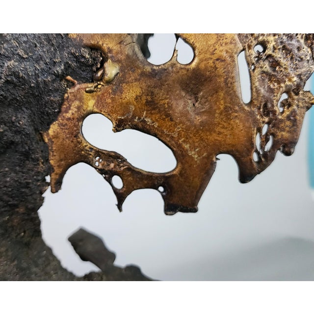 Silas Seandel Bronze Sculpture Brutalist Signed For Sale - Image 10 of 12