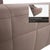Bloom Velvet Fabric Three-Seater Light Grey Beige Taupe Sofa by Iconx Studios For Sale - Image 5 of 11