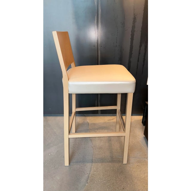 Grand Rapids Chair Company Cream Bar Stool Chairish