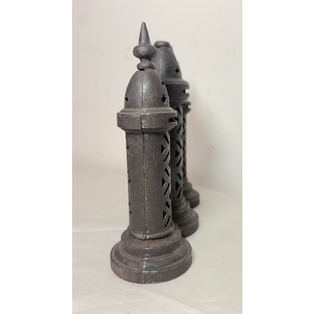 Rare Antique 19th Century Church Towers Eddy & Stephens Company Still Coin Bank For Sale In New York - Image 6 of 13