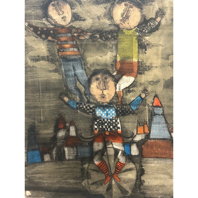 Mid 20th Century Original Framed Graciela Rodo Boulanger Aquatint Print, Signed & Numbered For Sale - Image 9 of 9