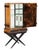 An iconic Mid-Century Modern bar cabinet designed by Aldo Tura, Italy, circa 1950's. Crafted in Tura’s signature lacquered...